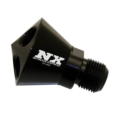 8AN 4-Port Showerhead <br> Universal Fit
