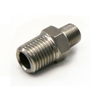 Male Union Connector <br> 1/4 NPT x 1/8 NPT