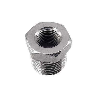 Reducer Fitting <br> 3/8 Male NPT x 1/4 Female NPT