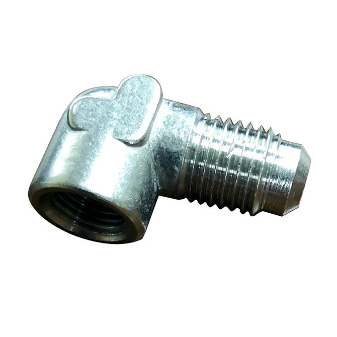 4AN x 1/8NPT Female 90 Degree <br> Universal Fit