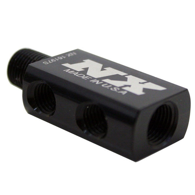 Compact Distribution Block <br> With Gauge Port