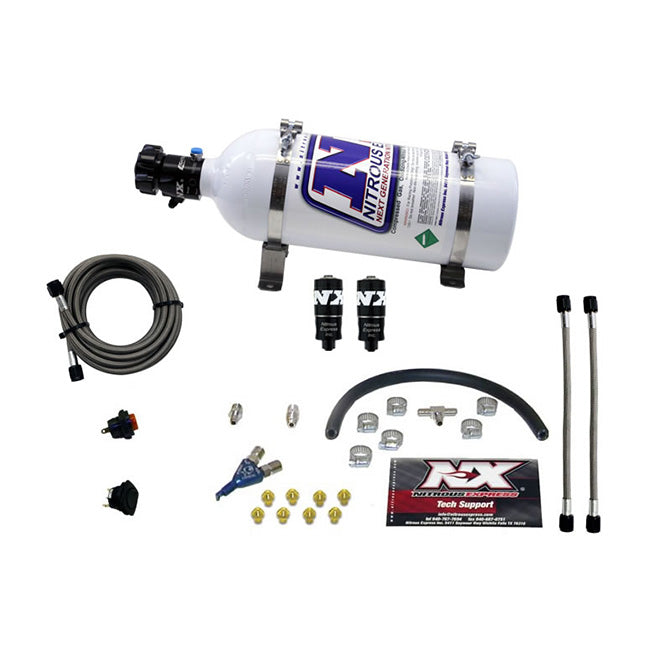 Hitman EFI Single Nozzle Piranha Nitrous Kit <br> With 5lb Bottle