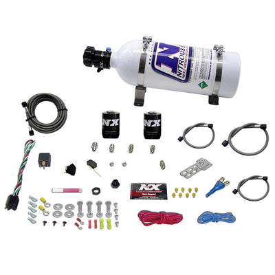 Single Nozzle Nitrous Kit w/5lb Bottle <br> For Ford EFI Race