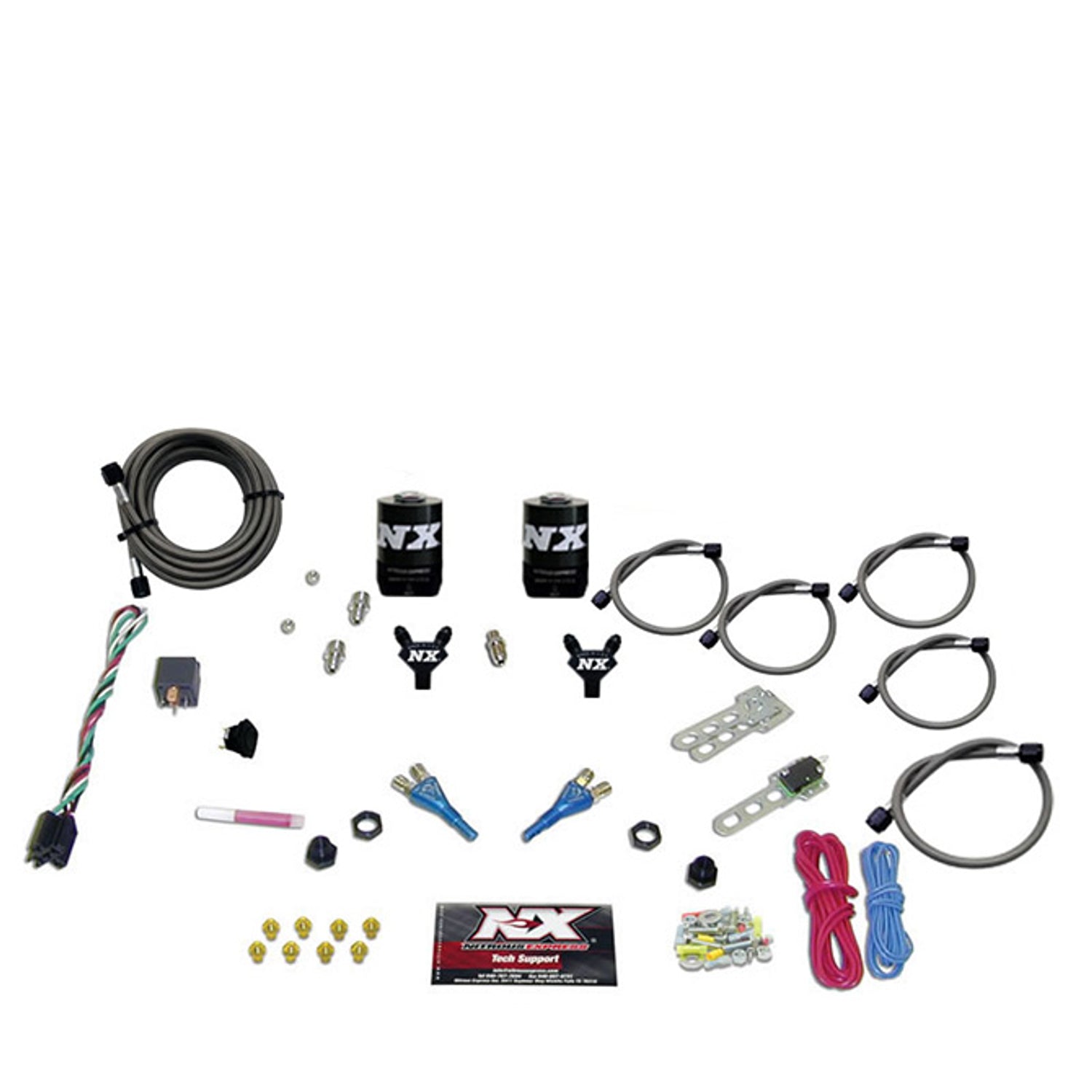Dual Nozzle Nitrous Kit <br> For Ford EFI