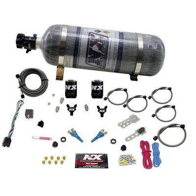 Dual Nozzle Nitrous Kit w/Composite Bottle <br> For Ford EFI