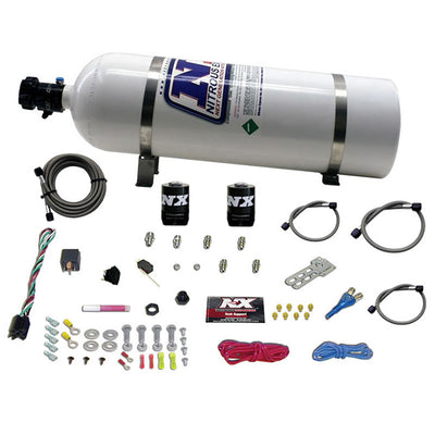 Single Nozzle Nitrous Kit w/15lb Bottle <br> GM EFI Race