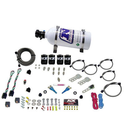 Dual Stage Nitrous Kit w/5lb Bottle <br> For Ford EFI
