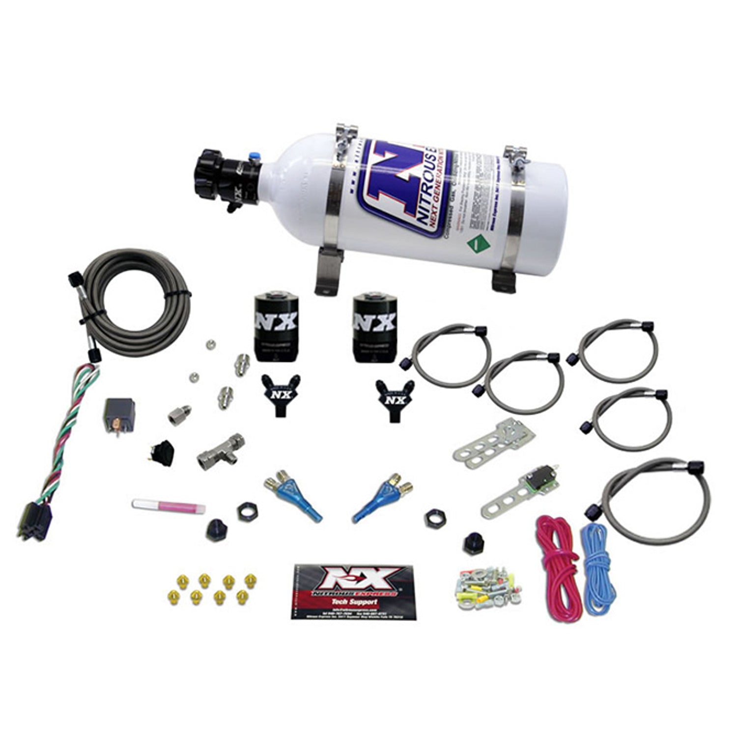 GM TBI All Nitrous Kit <br> 50-125HP w/5lb Bottle