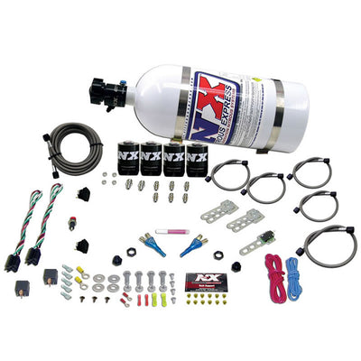Dual Stage Nitrous Kit w/10lb Bottle <br> For GM EFI