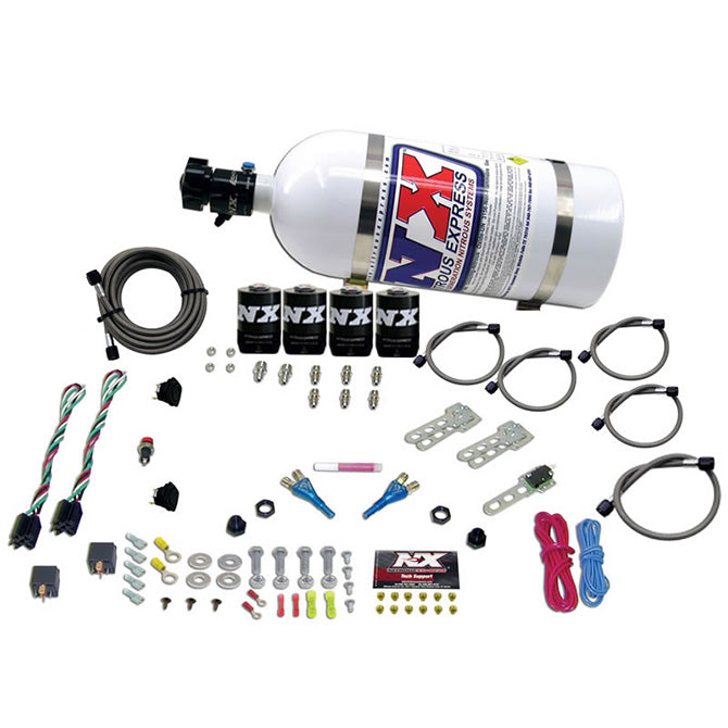 Dual Stage Nitrous Kit w/10lb Bottle <br> For GM EFI