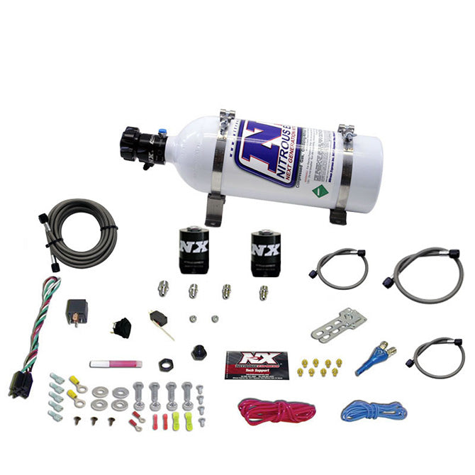 Single Nozzle Nitrous Kit <br> 100-250HP w/5lb Bottle