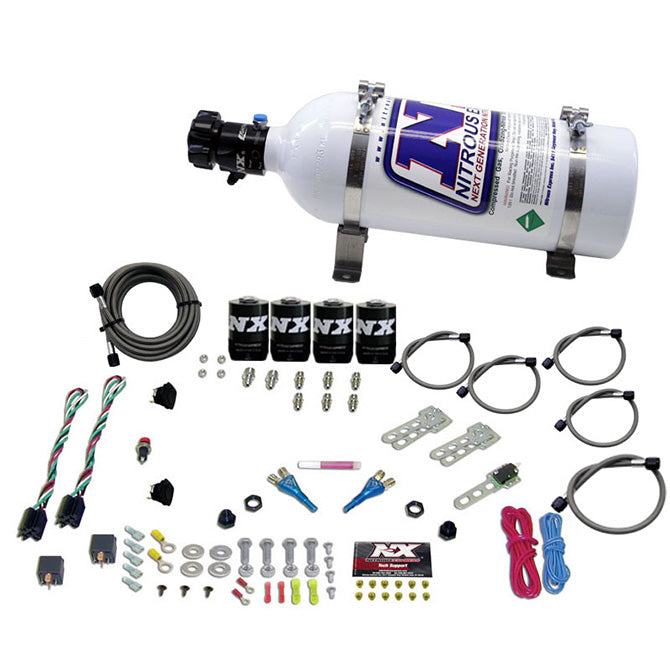 Dual Stage Nitrous Kit w/5lb Bottle <br> For Dodge EFI