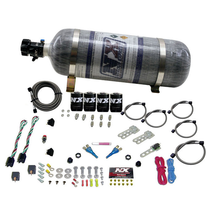 Dual Stage Nitrous Kit w/Composite Bottle <br> For Dodge EFI