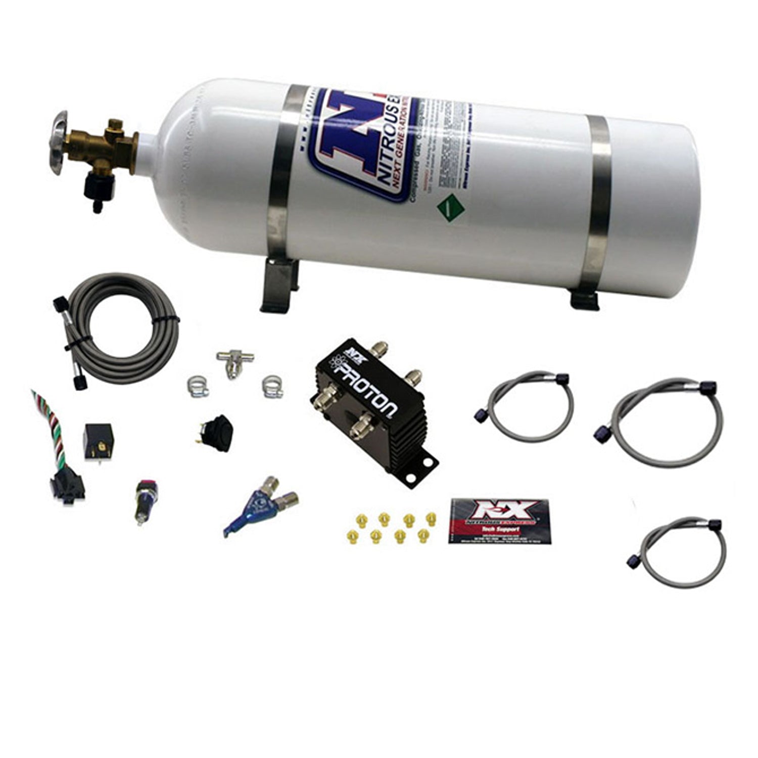 Proton Series Nitrous Kit <br> With 15lb Bottle