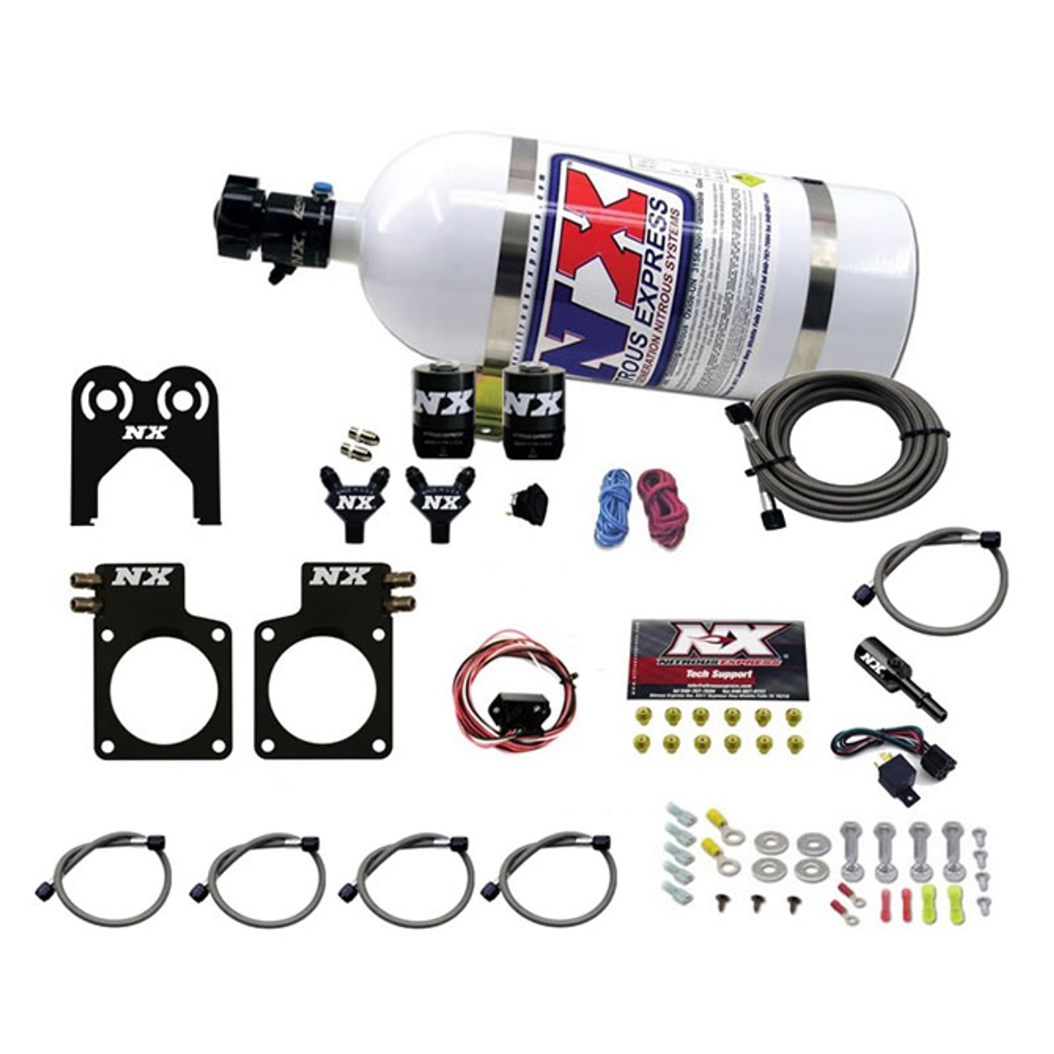 Nitrous Plate Kit w/10lb Bottle <br> 09-20 Nissan GT-R