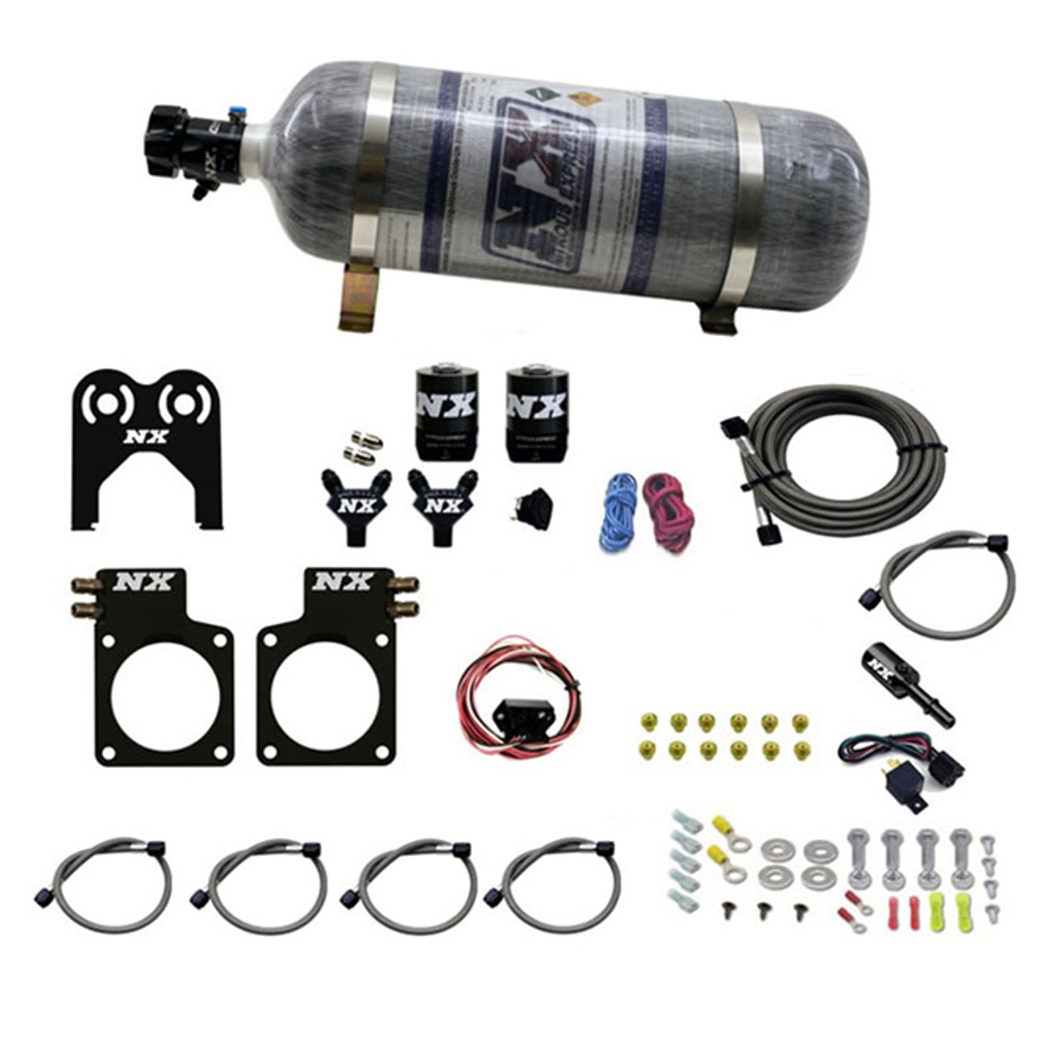 Nitrous Plate Kit w/Composite Bottle <br> 09-20 Nissan GT-R