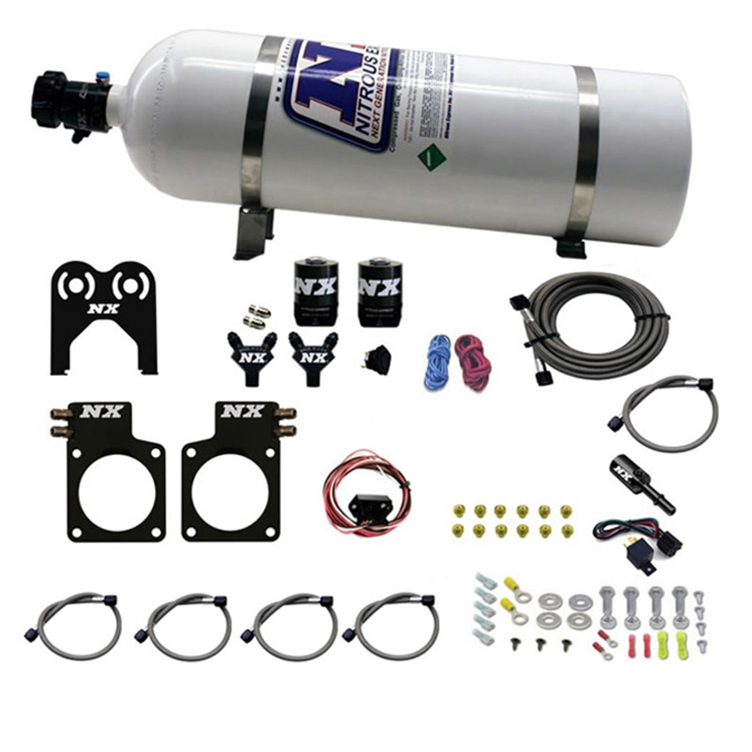 Nissan GT-R Nitrous Plate Kit w/15lb Bottle <br> 09-20 Nissan GT-R