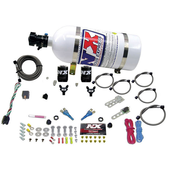 BMW EFI All Dual Nozzle Nitrous Kit <br> 50-300 HP w/10lb Bottle