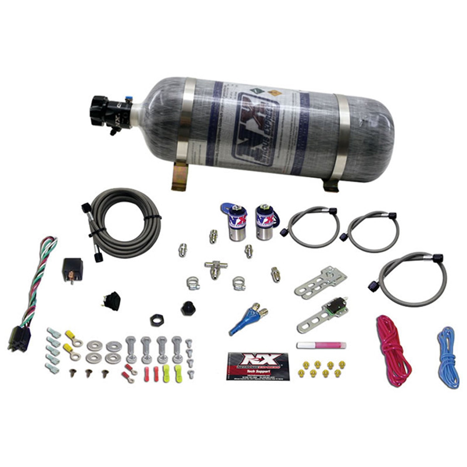 Nitrous Kit w/Composite Bottle <br> 25-35-50HP Rated