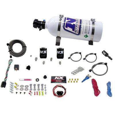 Single Nozzle Fly By Wire Nitrous Kit w/5lb Bottle <br> 05-20 Chrysler 300, Dodge Charger, Challenger