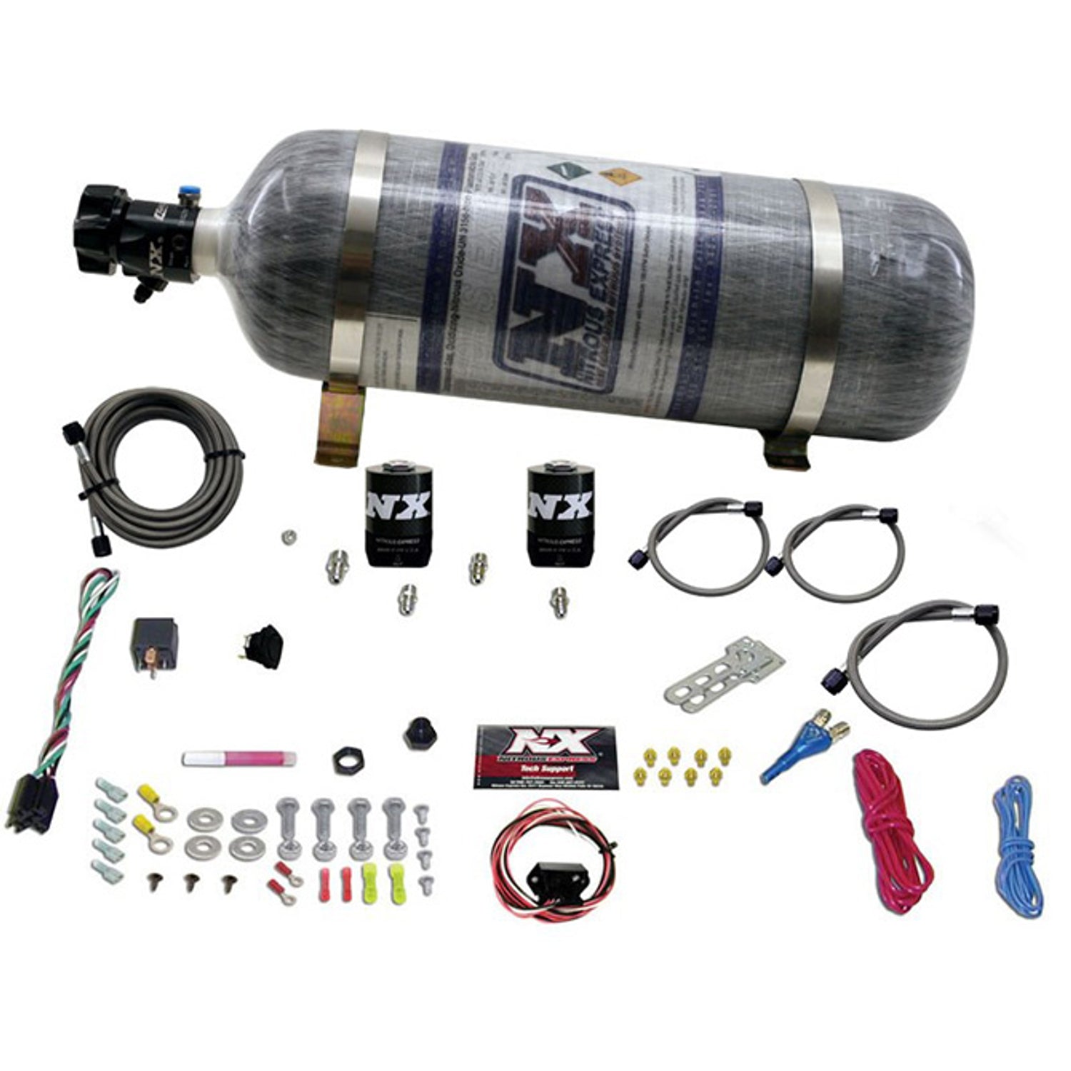 Fly By Wire Single Nozzle Nitrous Kit <br> Universal Fit