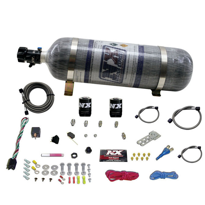 Single Nozzle Nitrous Kit w/Composite Bottle <br> For All Ford EFI