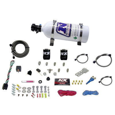 EFI Single Nozzle Nitrous Kit <br> 35-50-75HP w/5lb Bottle