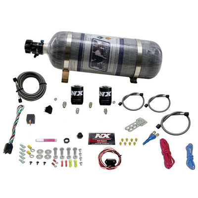 Single Nozzle Nitrous Kit w/Comp Bottle <br> 10-15 Chevrolet Camaro