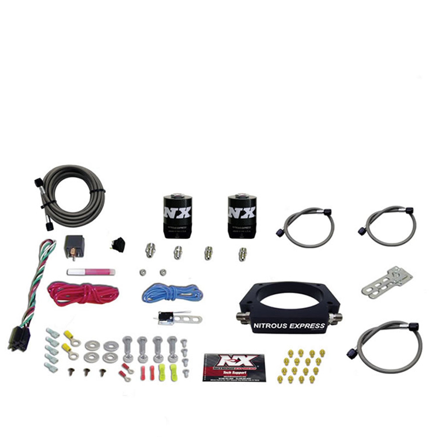 90mm Nitrous Plate Kit <br> 98-20 Chevy/GMC/Cadillac/Buick/Pontiac/Hummer