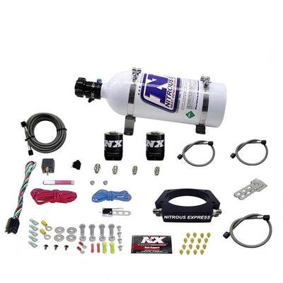 90mm Nitrous Plate Kit w/5lb Bottle <br> 98-20 Chevy/GMC/Cadillac/Buick/Pontiac/Hummer