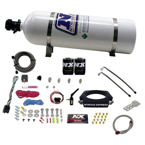Nitrous Plate Kit w/15lb Bottle <br> 14-20 Chevy Silverado GMC Sierra 1500