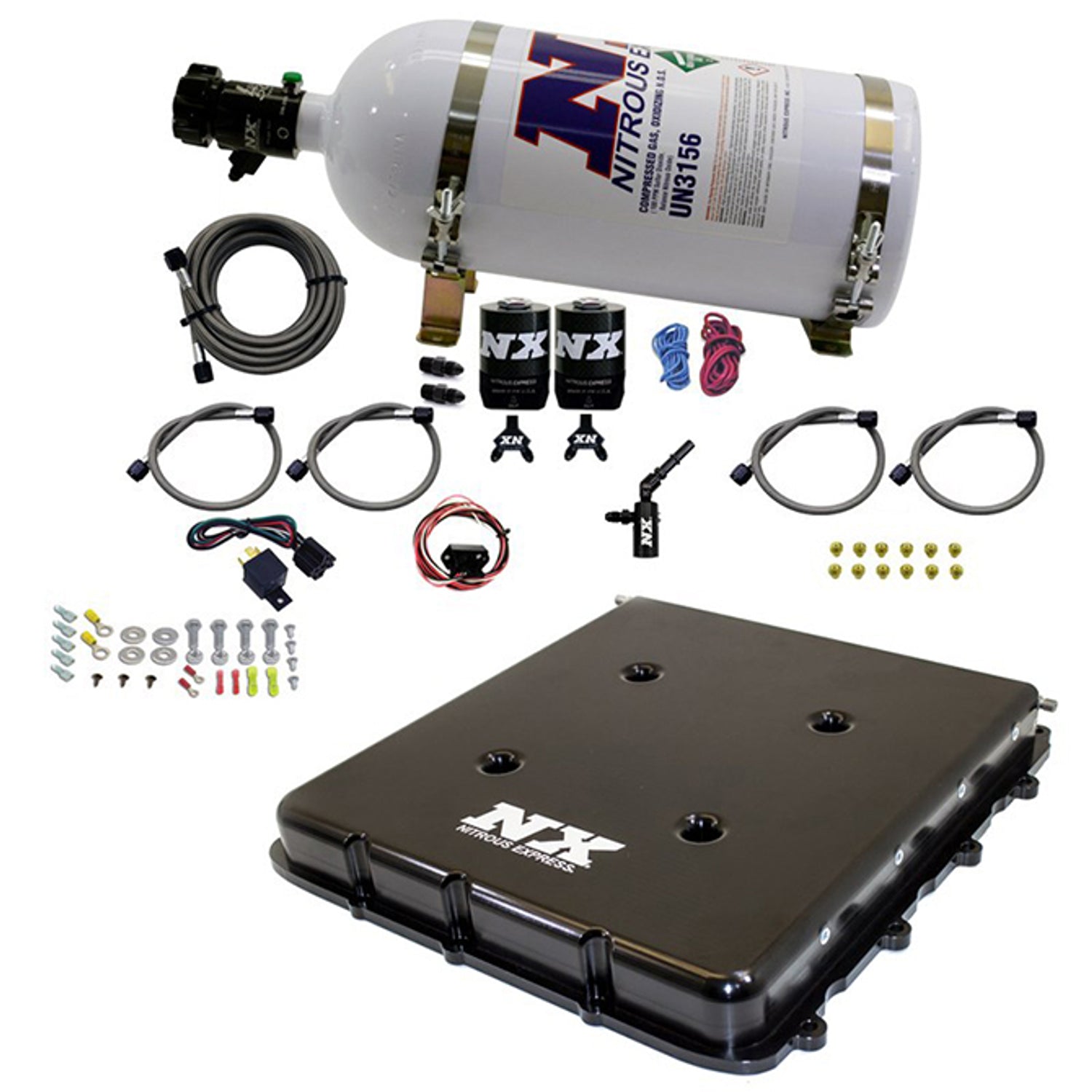 Nitrous Kit w/Billet LT4 Supercharger Lid <br> 15-20 Chevy Corvette, Camaro, Cadillac CTS