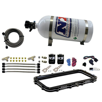 Holley High Ram Plenum Nitrous Plate Kit <br> With 10lb Bottle