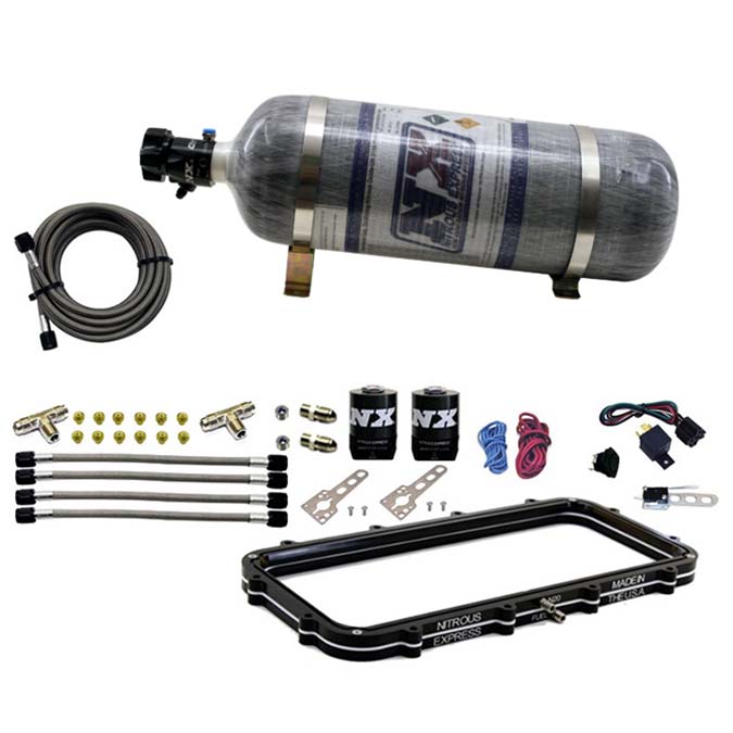 Holley High Ram Nitrous Plate Kit w/12lb Bottle <br> Universal Application