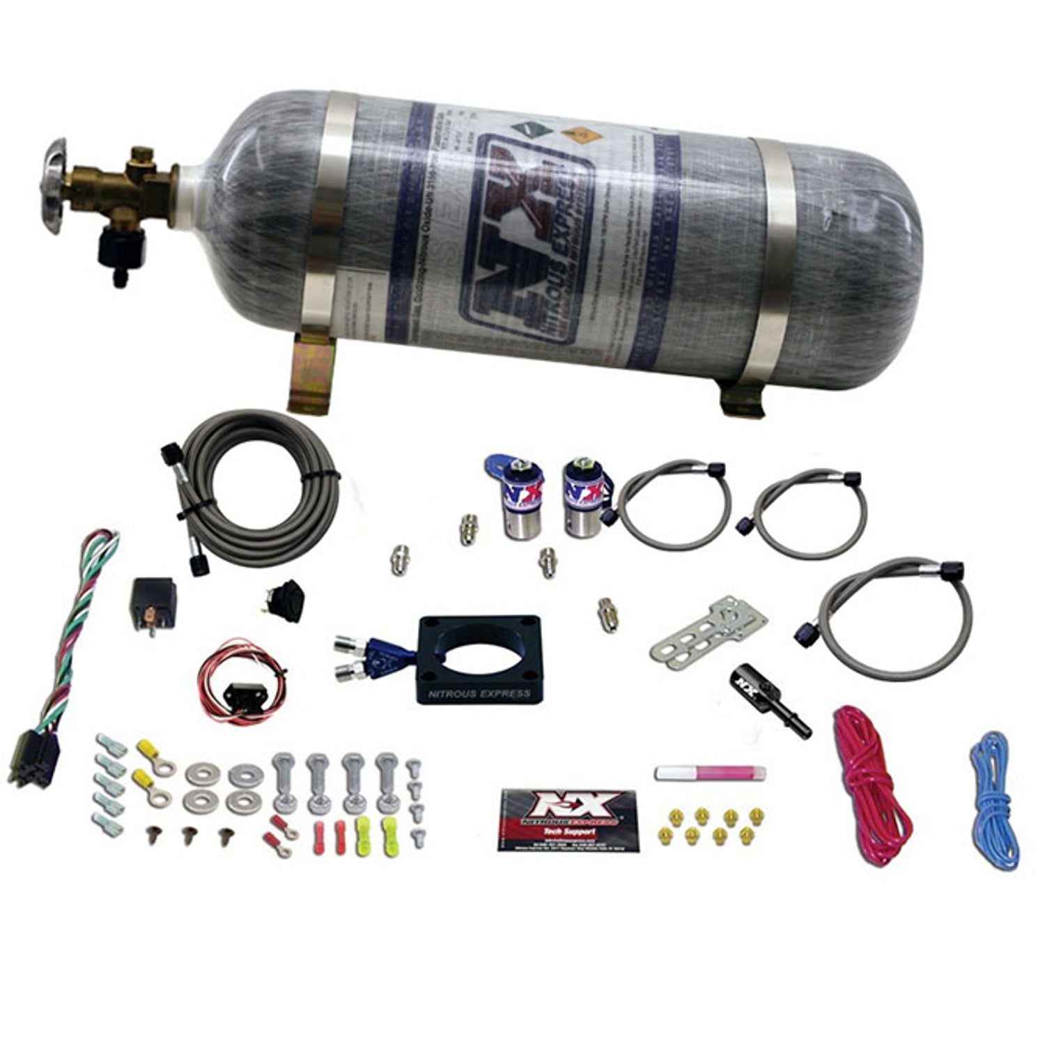 Nitrous Plate Kit w/Composite Bottle <br> 13-16 Dodge Dart