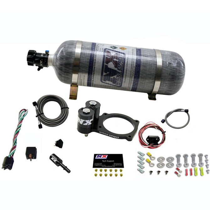 Nitrous Plate Kit w/12lb Bottle <br> 15-20 Dodge Challenger Charger, Jeep Grand Cherokee