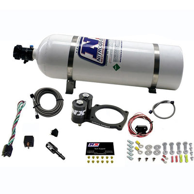 Nitrous Plate Kit w/15lb Bottle <br> 15-20 Dodge Challenger Charger, Jeep Grand Cherokee