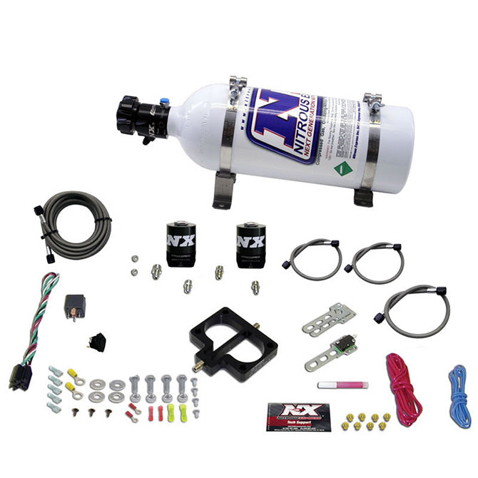 Nitrous Plate Kit w/5lb Bottle <br> 92-03 Dodge Dakota Durango, Jeep Grand Cherokee