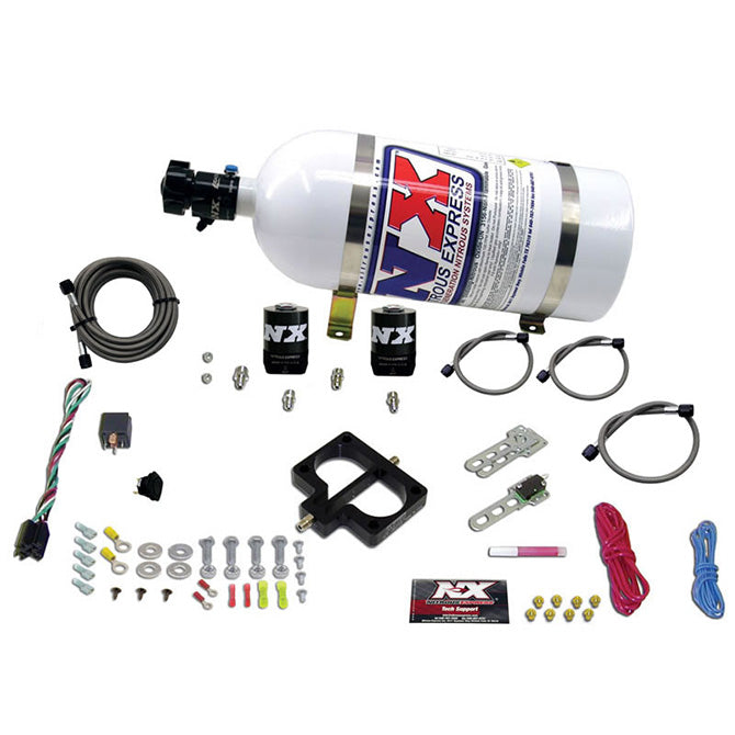 Nitrous Plate Kit w/10lb Bottle <br> 92-03 Dodge Dakota Durango, Jeep Grand Cherokee