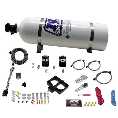 Nitrous Plate Kit w/15lb Bottle <br> 92-03 Dodge Dakota Durango, Jeep Grand Cherokee