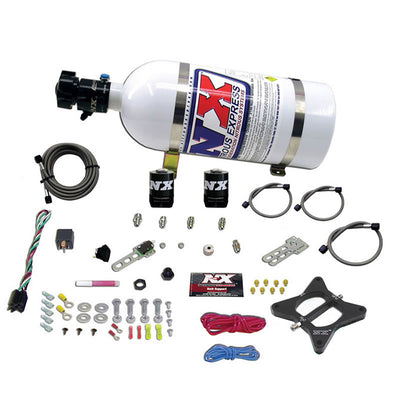 Nitrous Plate Kit w/10lb Bottle <br> 92-14 Ford F/E-150/250 Mustang Expedition Explorer