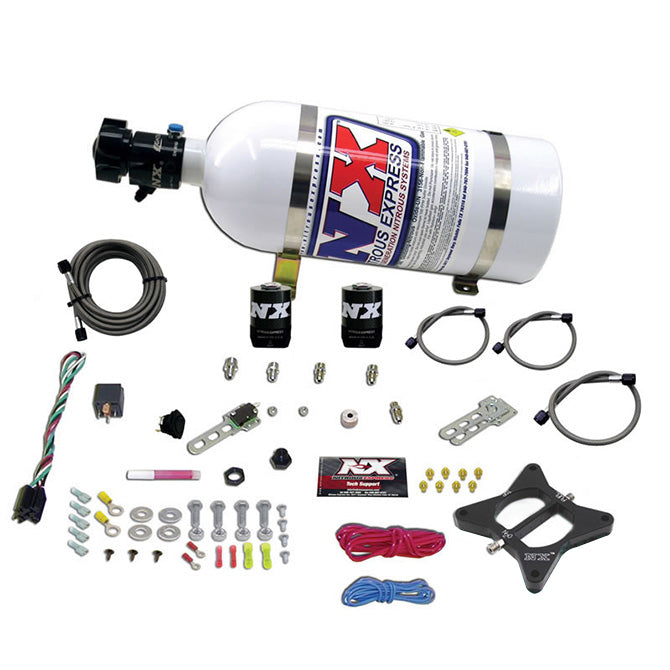 Nitrous Plate Kit w/10lb Bottle <br> 92-14 Ford F/E-150/250 Mustang Expedition Explorer