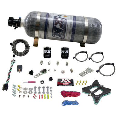 Nitrous Plate Kit w/Composite Bottle <br> 92-14 Ford F/E-150/250 Mustang Expedition Explorer