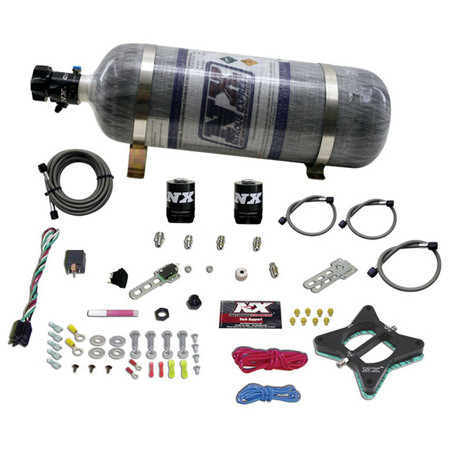 Nitrous Plate Kit w/Composite Bottle <br> 92-14 Ford F/E-150/250 Mustang Expedition Explorer
