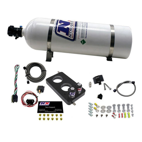 Nitrous Plate Kit w/15lb Bottle <br> 05-10 Ford Mustang F-150, Mercury Mountaineer