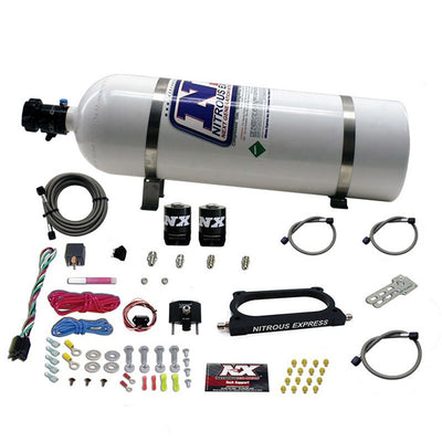 Nitrous Plate Kit w/15lb Bottle <br> 07-14,2020 Ford Mustang