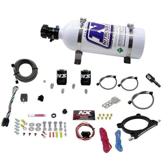 High Output Nitrous Plate Kit w/5lb Bottle <br> 11-20 Ford Mustang
