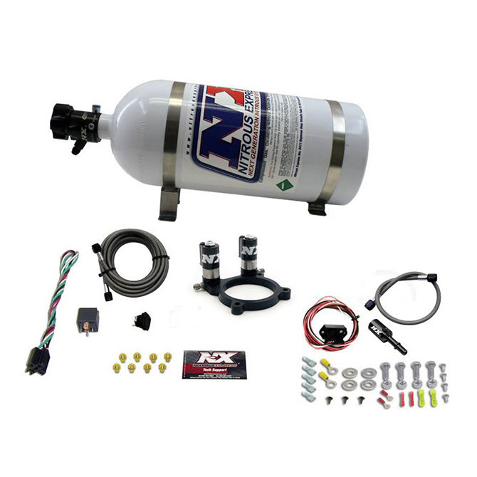 Nitrous Plate Kit w/10lb Bottle <br> 11-17 Ford Mustang