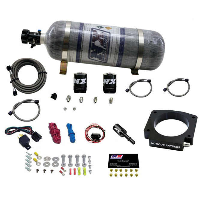 Nitrous Plate Kit w/12lb Bottle <br> 15-20 Ford Mustang