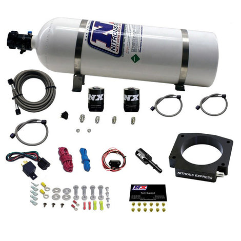 Nitrous Plate Kit w/15lb Bottle <br> 15-20 Ford Mustang
